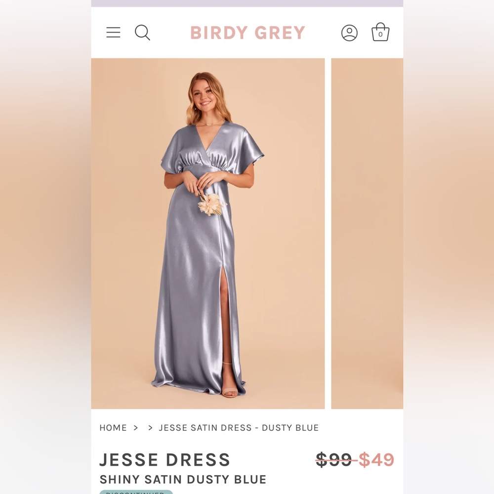 Brand new discontinued Brody Grey dress.